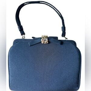 Admiral Vintage purse metal closure w/orig. mirror and comb